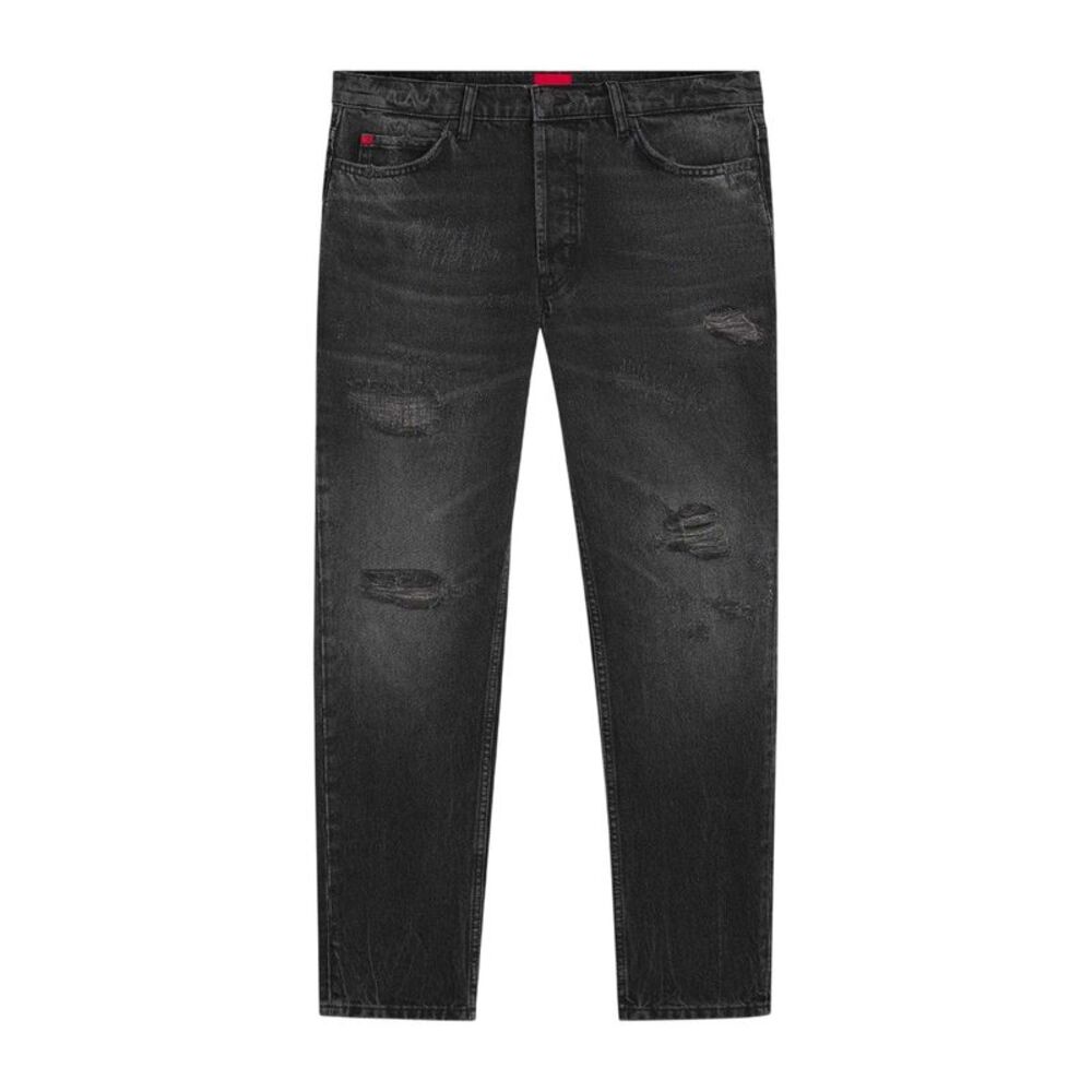 Hugo Mens Denim Distressed Jeans / Medium Grey